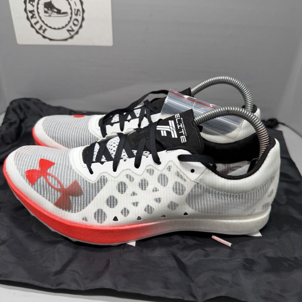 Under Armour Unisex Shakedown Elite Breeze Track Spikes & Bag Men Size 9 NEW